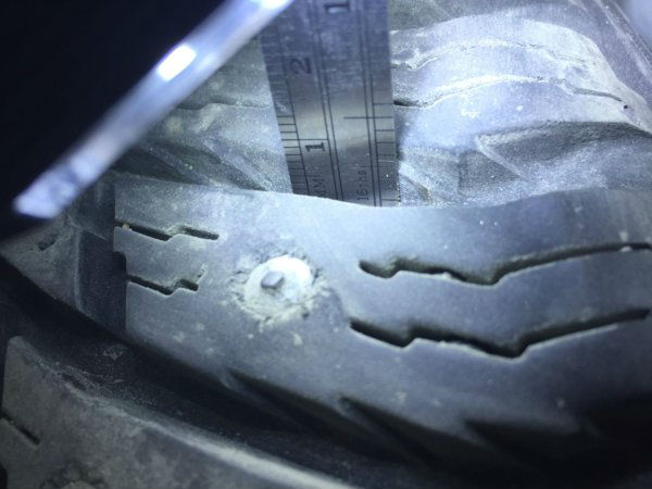Tread depth 10/32" to 12/32"