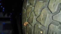 Used Goodyear studded tires Excellent tread
