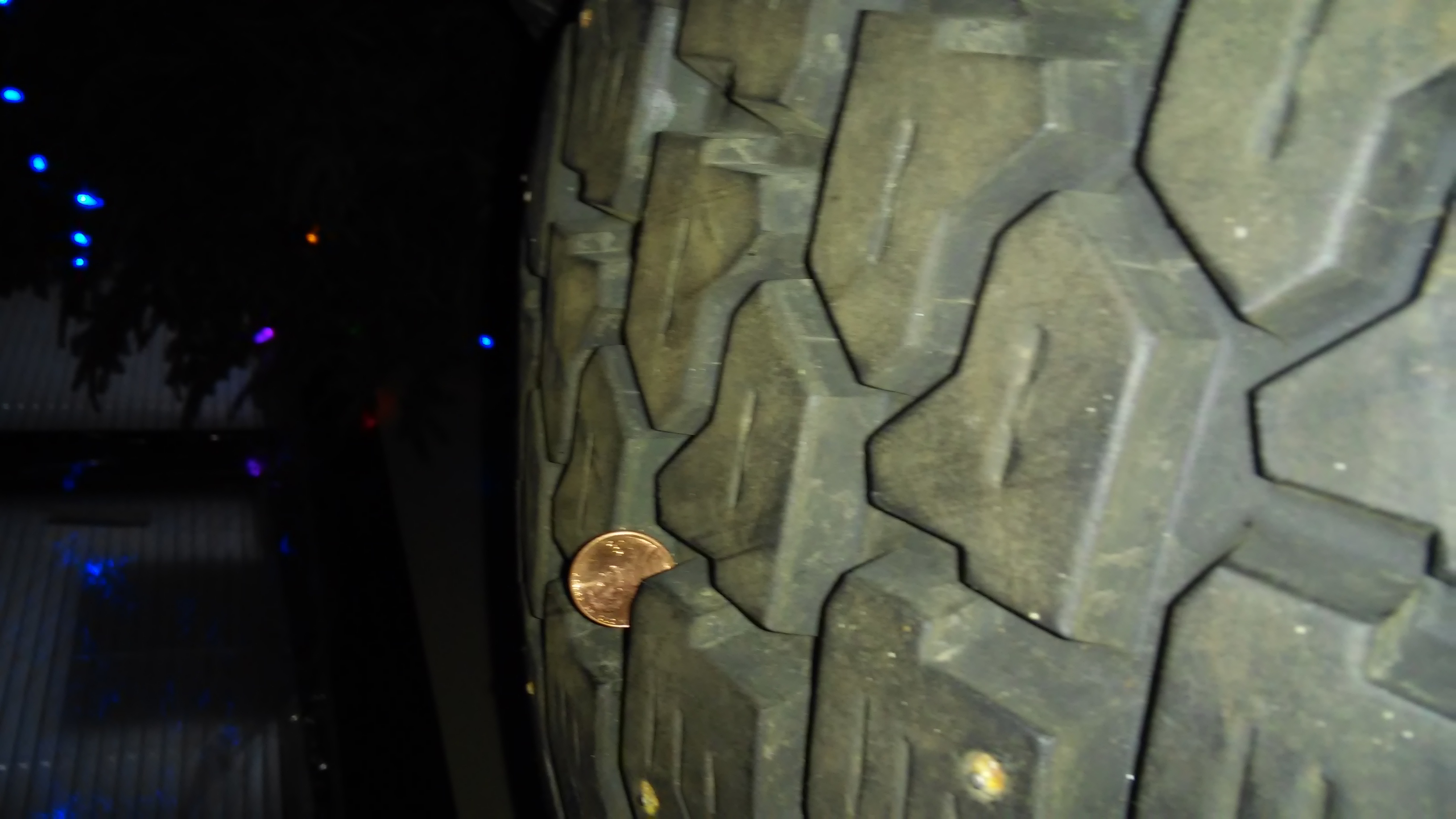 Used Goodyear studded tires Excellent tread