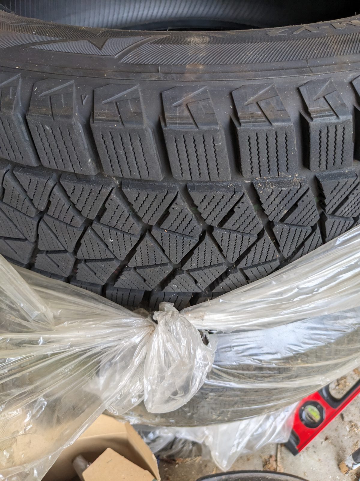 Four(4) Michelin Blizzak Winter Tires