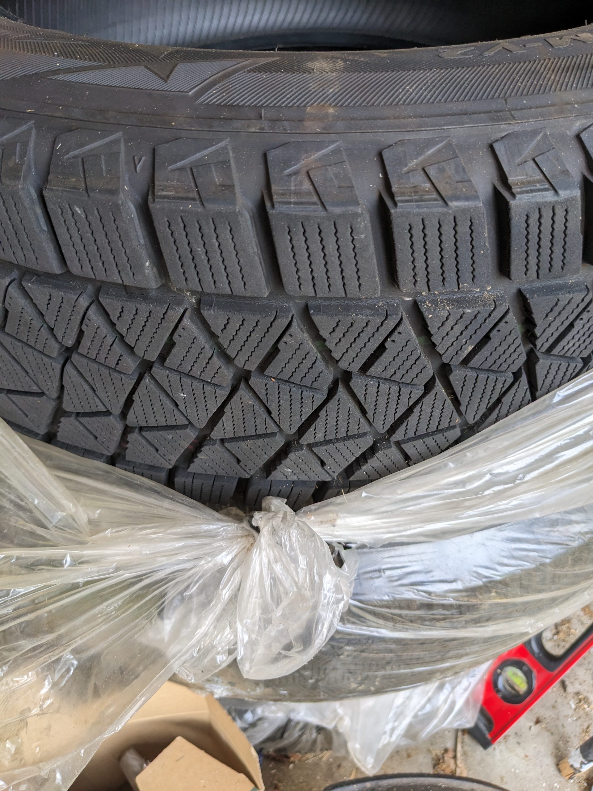 Four(4) Michelin Blizzak Winter Tires