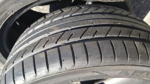 Tread depth (LIKE NEW!)