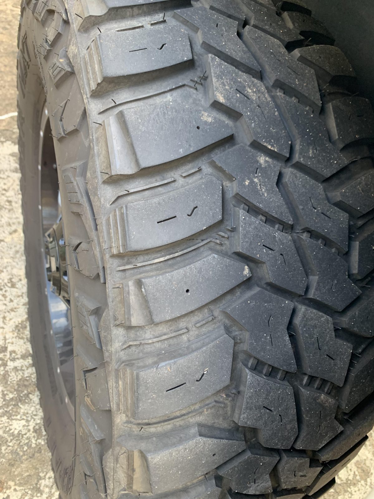 Left back tire