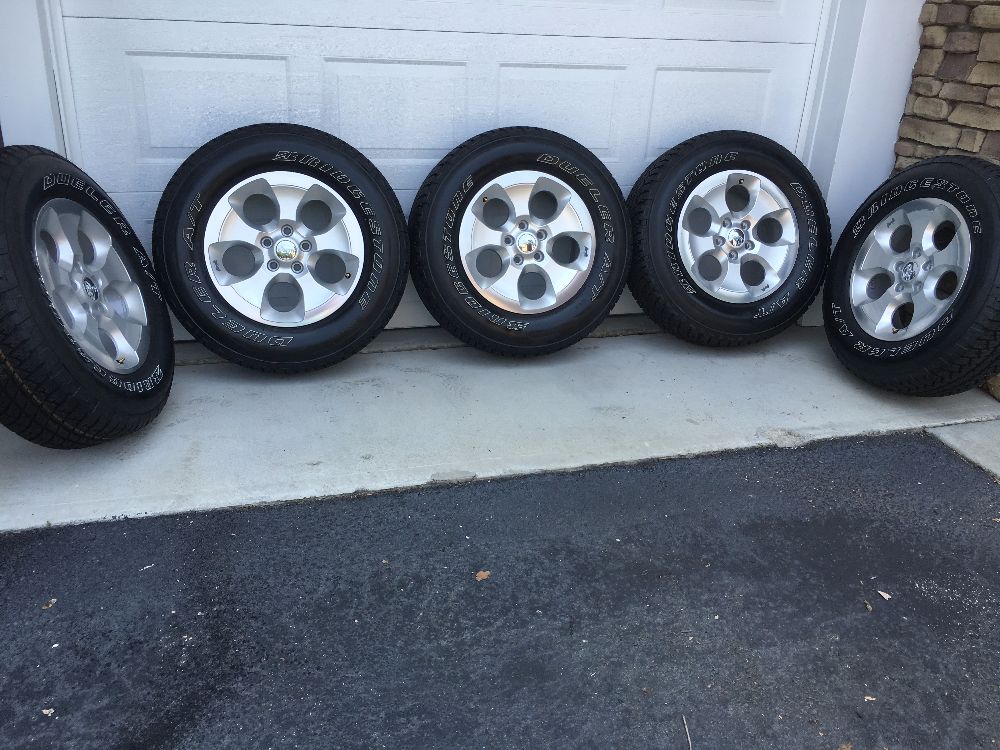 All 5 tires