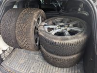 4x mounted Continental Viking Contact 7 225/45R17 Tire, used 1 season only