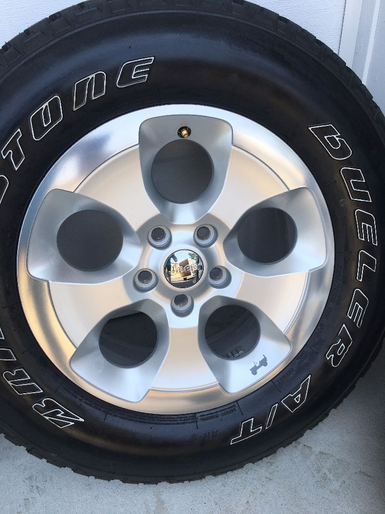 Tire closeup