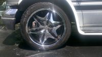 RIMS WITH USED TIRES
