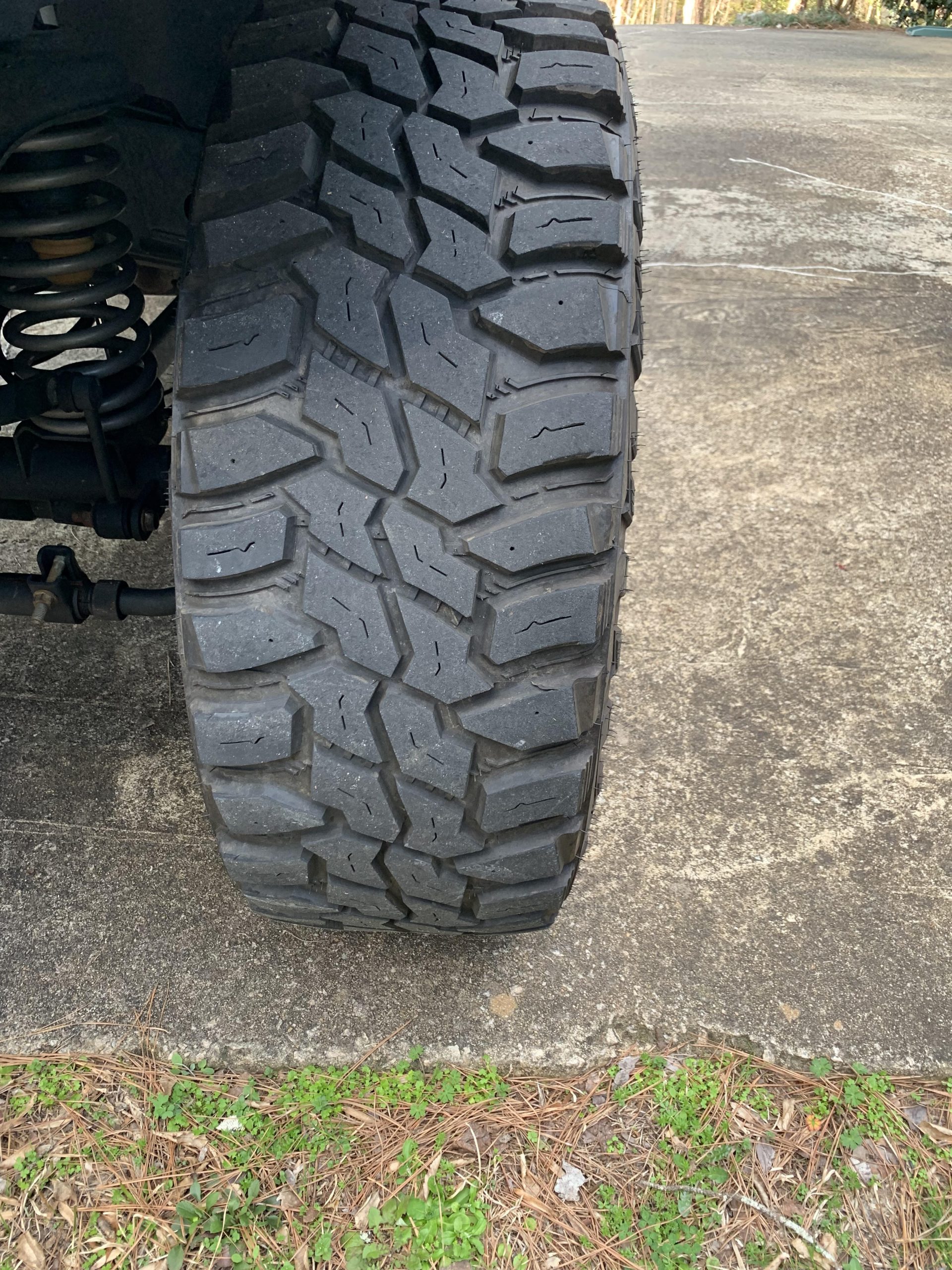 Right front tire