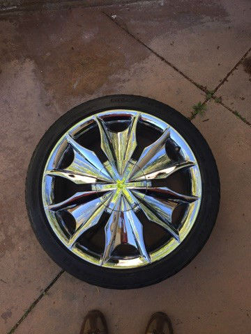 18 inch Pinnacle Manthis Rims