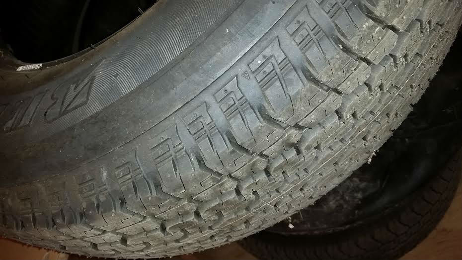 rubber left. plenty
