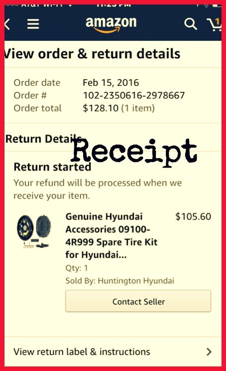 Reciept