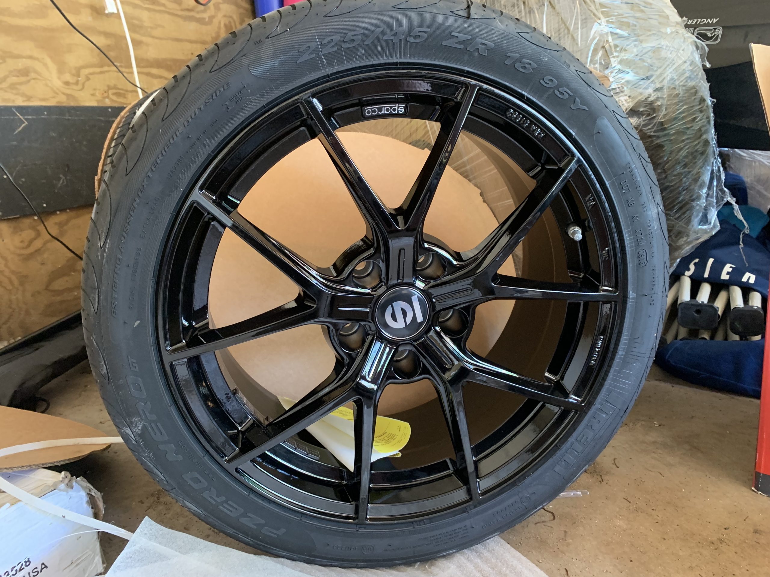full sparco wheel