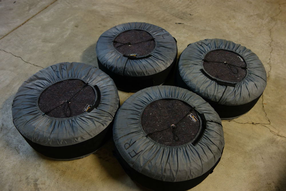 Included totes with felt