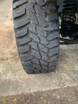 Left front tire