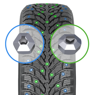 Nokian_Hakkapeliitta_9_with_studs_front_upper_half_transparent_2000x2000