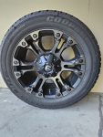 Fuel Vapor Wheel and Tire Close Up