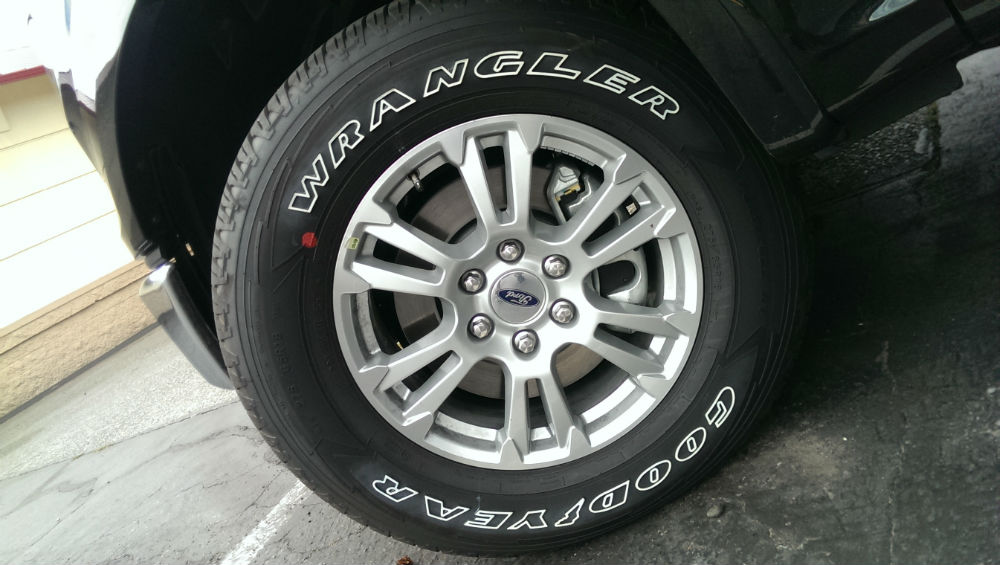 Wheel close view-actual sell item