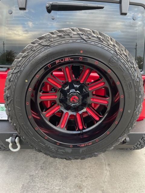 back tire