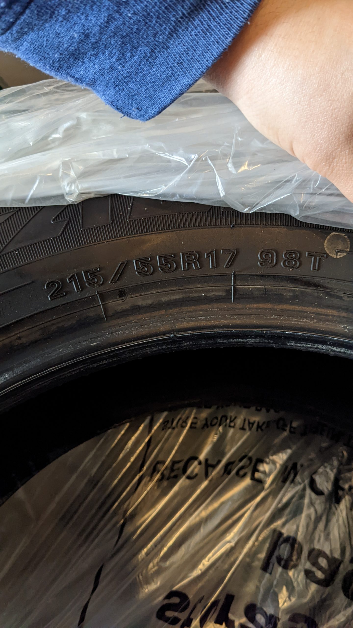 (4) Lightly Used Winter Tires for Sale, $85 each